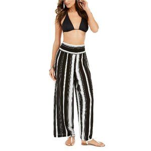 Lauren Ralph Lauren Striped Pull-On Cover-Up Pants